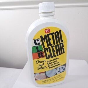 CLR Metal Clear Cleans And Shines Porcelain Chrome Stainless Aluminum 12 oz
